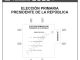SERVEL publica facsímil de la papeleta para las Primarias Presidenciales del 29 de junio