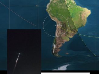 Basura espacial cruzó el cielo de la región de Antofagasta: Experto de la UA explica el fenómeno Basura espacial cruzó el cielo de la región de Antofagasta: Experto de la UA explica el fenómeno