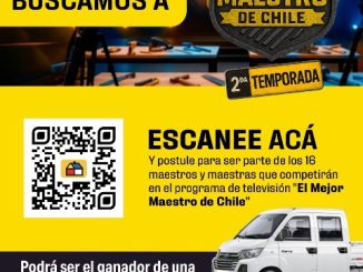 Programa de TV “El Mejor Maestro de Chile” abre postulaciones para su segunda temporada Programa de TV “El Mejor Maestro de Chile” abre postulaciones para su segunda temporada