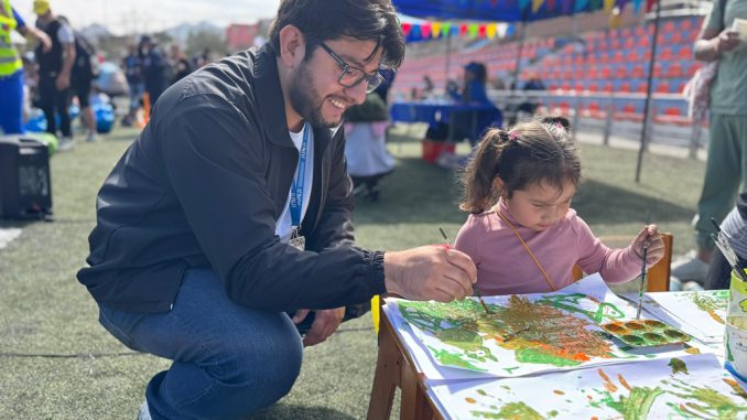 Niñas y niños del Jardín Rabito celebraron con sus familias una fiesta por la vida sana Niñas y niños del Jardín Rabito celebraron con sus familias una fiesta por la vida sana