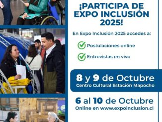 Regiones de Chile podrán participar en la Expo Inclusión 2025: Transmisión en línea y gratuita del 6 al 10 de octubre
