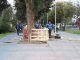 Municipalidad de Antofagasta retira rucos dos veces en menos de 24 horas desde bandejón frente al mall