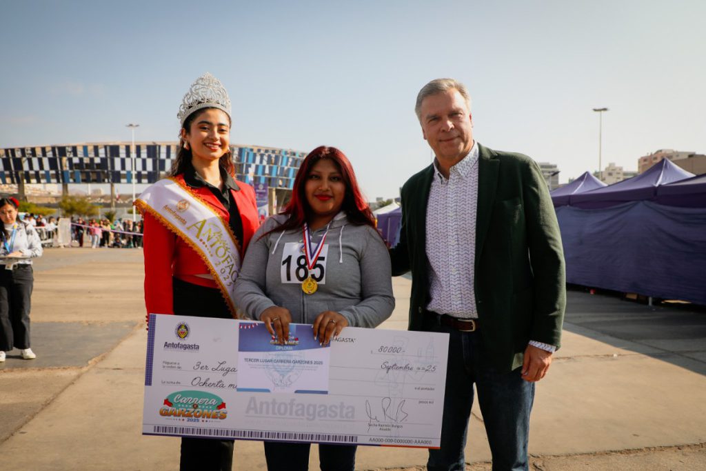 Antofagasta: con final milimétrica se definió carrera de garzones