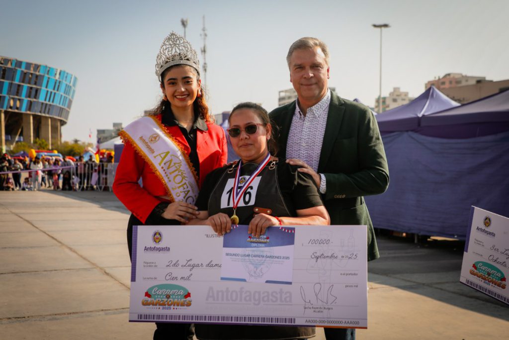 Antofagasta: con final milimétrica se definió carrera de garzones