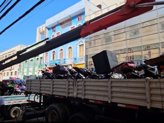 Operativo de seguridad en pleno centro de Antofagasta termina con el retiro de 18 motos