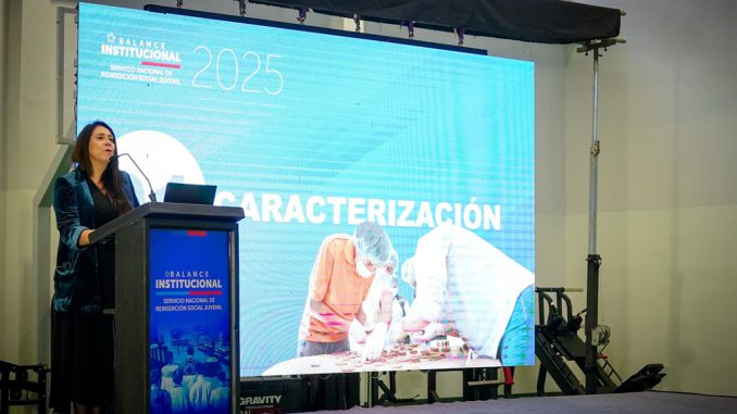 Reinserción Social Juvenil destaca avances durante su primer balance institucional