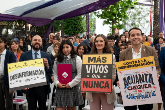Con la cumbia como aliada: Campaña “Aguanta, chequea y comparte” 2025 busca enfrentar la desinformación