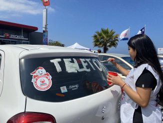 Teletón realiza su tradicional Pintatón en Antofagasta y suma a Nico Ruiz al show de su gira en Plaza Colón