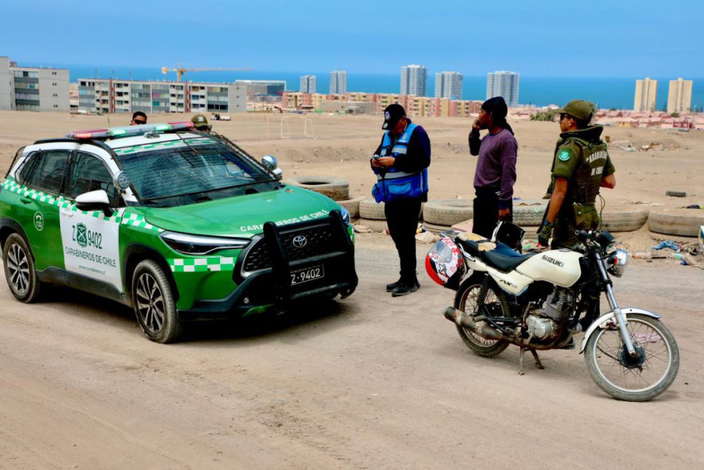 Antofagasta: Quemas en sector ex vertedero han disminuido drásticamente tras patrullajes tácticos 24/7