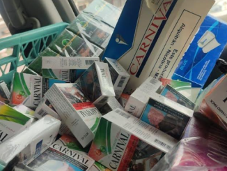 Patrullaje OS-14 en Feria Pantaleón Cortés termina con incautación de 432 cajetillas de cigarros