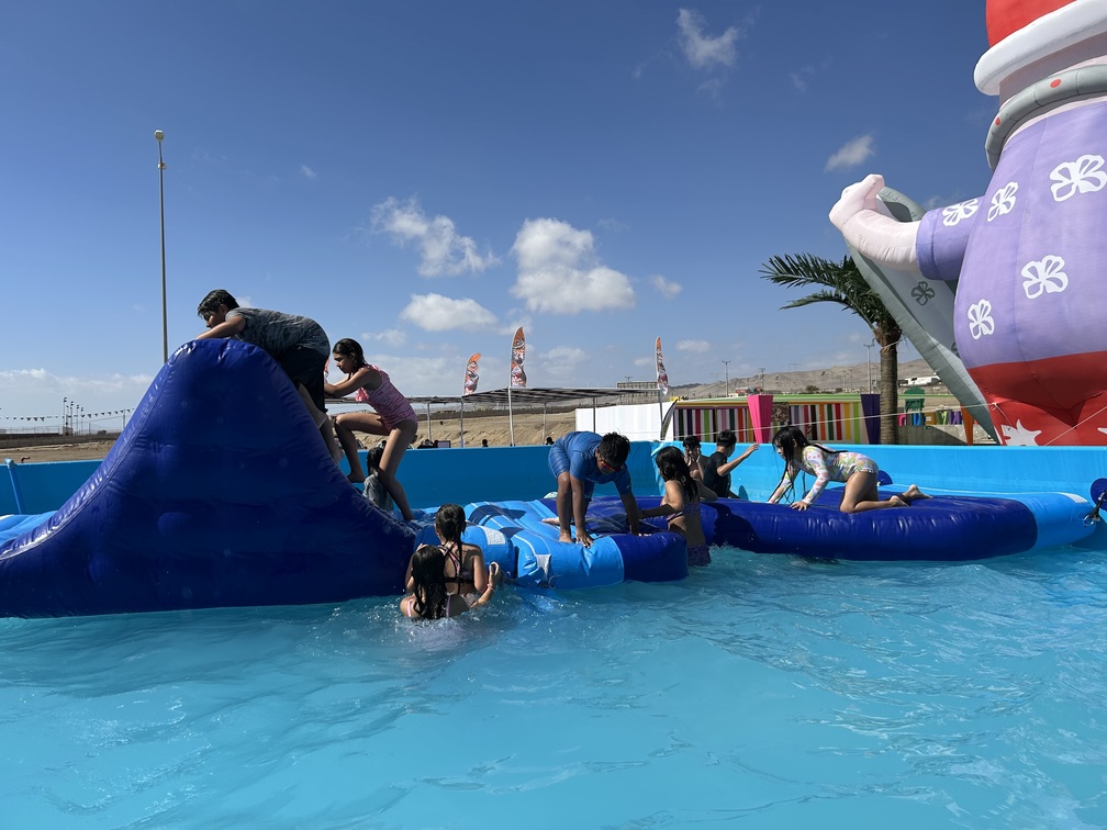 Dos mil niños y niñas disfrutaron una cálida Navidad en el recinto AIA EXPONOR