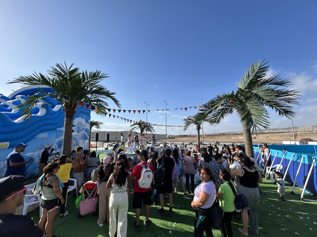 Dos mil niños y niñas disfrutaron una cálida Navidad en el recinto AIA EXPONOR