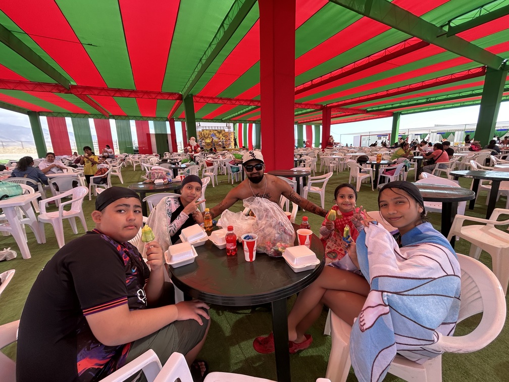 Dos mil niños y niñas disfrutaron una cálida Navidad en el recinto AIA EXPONOR