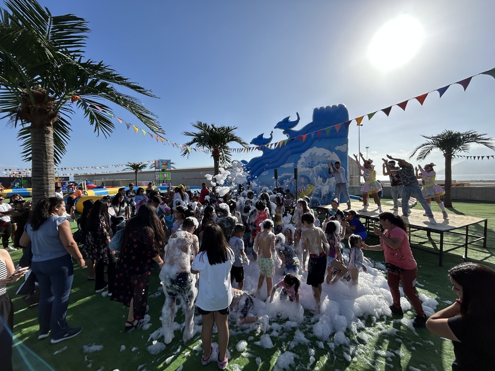 Dos mil niños y niñas disfrutaron una cálida Navidad en el recinto AIA EXPONOR