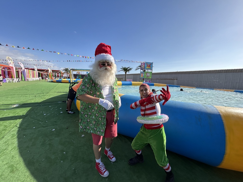 Dos mil niños y niñas disfrutaron una cálida Navidad en el recinto AIA EXPONOR