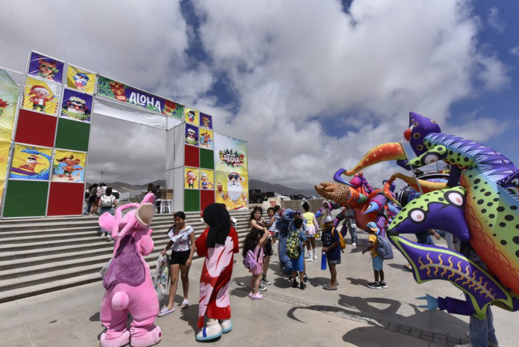 Dos mil niños y niñas disfrutaron una cálida Navidad en el recinto AIA EXPONOR