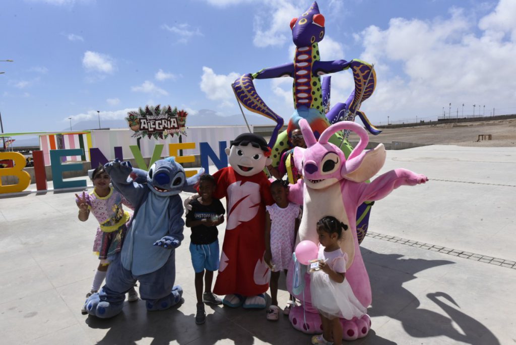 Dos mil niños y niñas disfrutaron una cálida Navidad en el recinto AIA EXPONOR