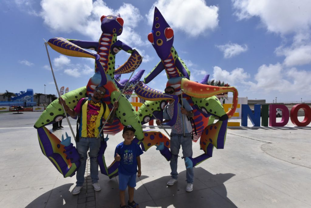 Dos mil niños y niñas disfrutaron una cálida Navidad en el recinto AIA EXPONOR