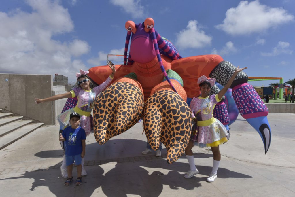 Dos mil niños y niñas disfrutaron una cálida Navidad en el recinto AIA EXPONOR