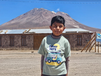 A un paso de la aventura: p&aacute;rvulo de Ollag&uuml;e se prepara para vivir experiencia espacial en Inglaterra