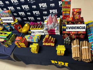 PDI Calama retira del mercado fuegos artificiales ilegales avaluados en $6 millones