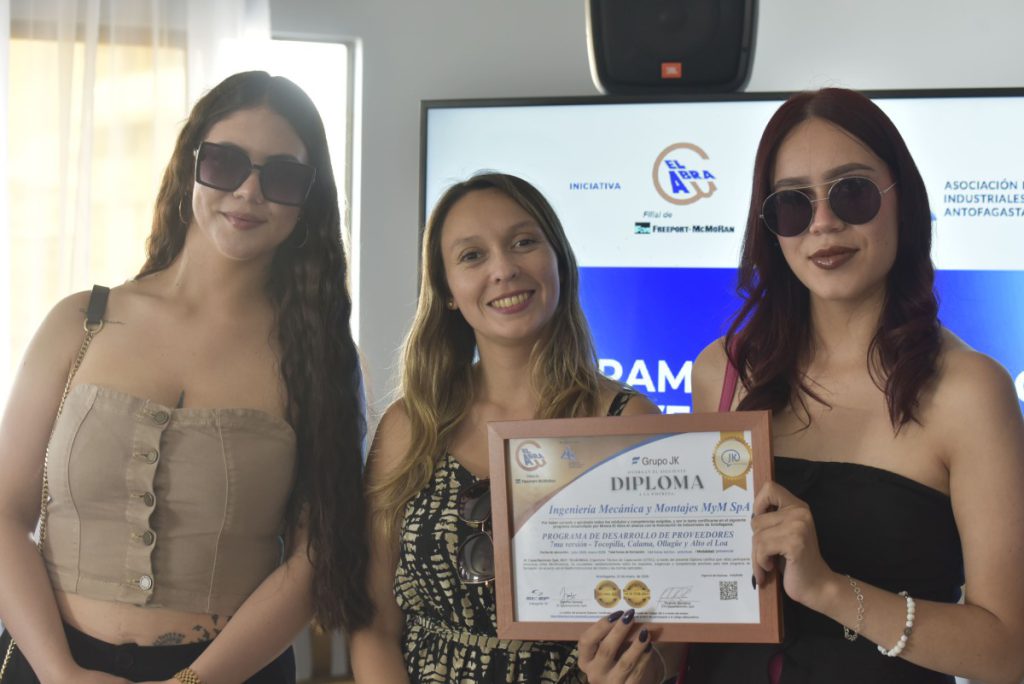 AIA y Minera El Abra concluyen con éxito el Programa de Desarrollo de Proveedores 2025