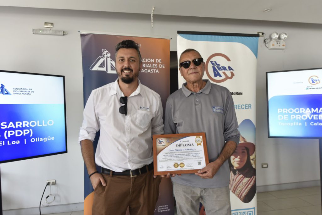 AIA y Minera El Abra concluyen con éxito el Programa de Desarrollo de Proveedores 2025