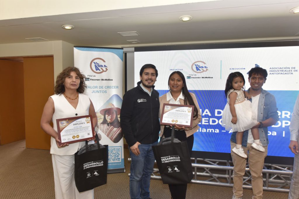 AIA y Minera El Abra concluyen con éxito el Programa de Desarrollo de Proveedores 2025