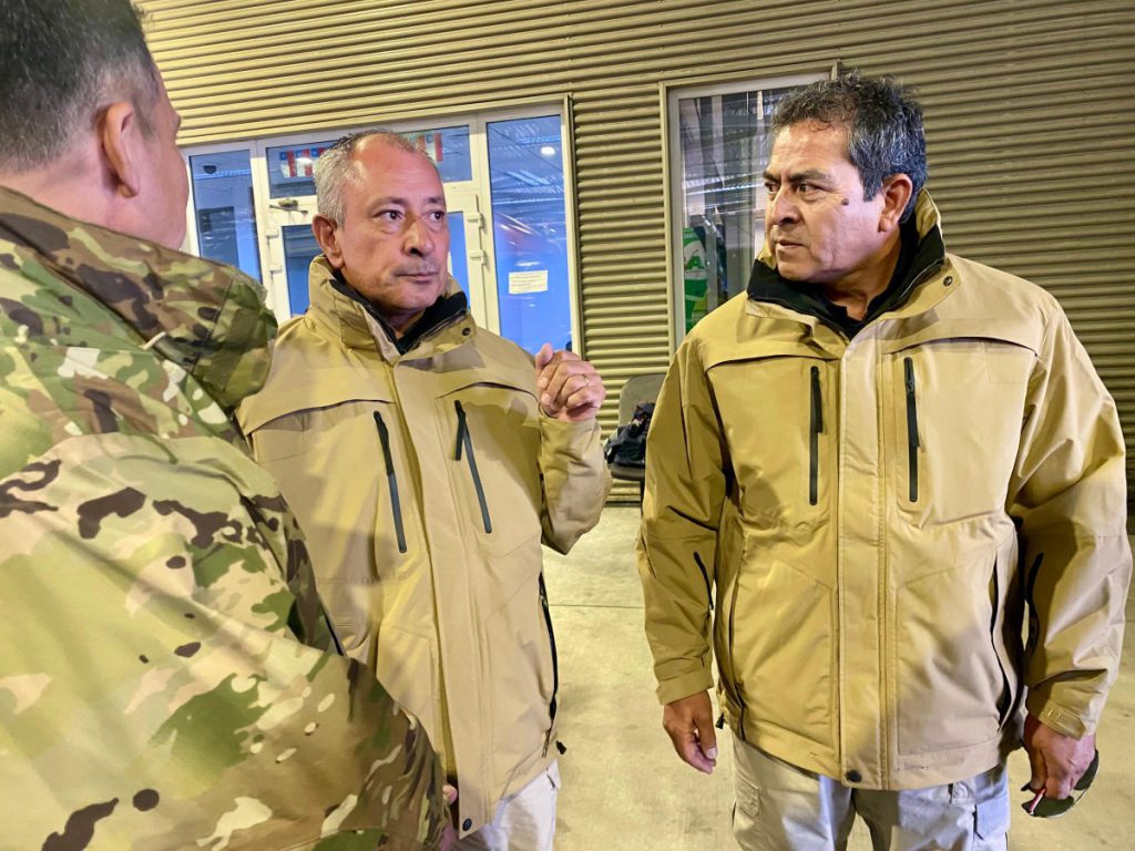 Verifican en terreno trabajo en frontera de las regiones de Arica y Parinacota, Tarapacá y Antofagasta Verifican en terreno trabajo en frontera de las regiones de Arica y Parinacota, Tarapacá y Antofagasta