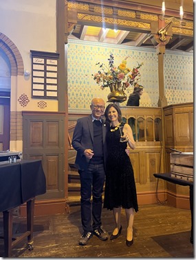 Rodney Wong, presidente de Childhood Cancer International y Alejandra Méndez, Directora de Fundación Nuestros Hijos