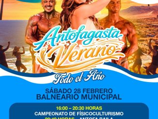 “Antofagasta, verano todo el año", deporte y baile marcarán jornada familiar en el balneario municipal
