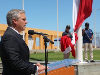 Con izamiento de bandera municipalidad da inicio al 147 aniversario de Antofagasta