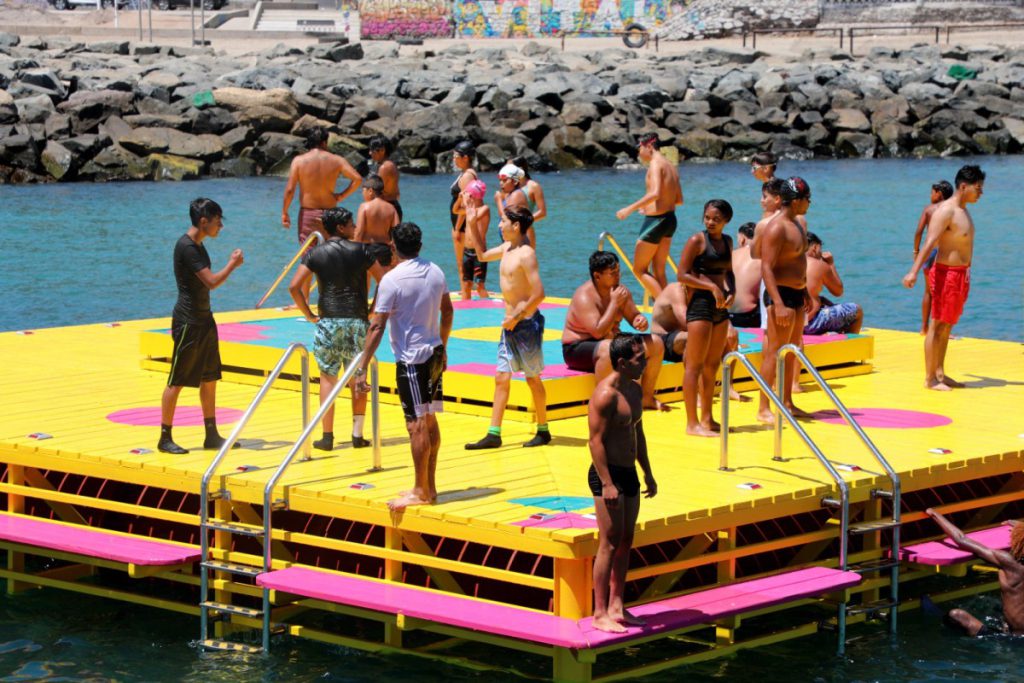 Regresa histórica balsa al Balneario Municipal de Antofagasta tras cinco años de abandono Regresa histórica balsa al Balneario Municipal de Antofagasta tras cinco años de abandono