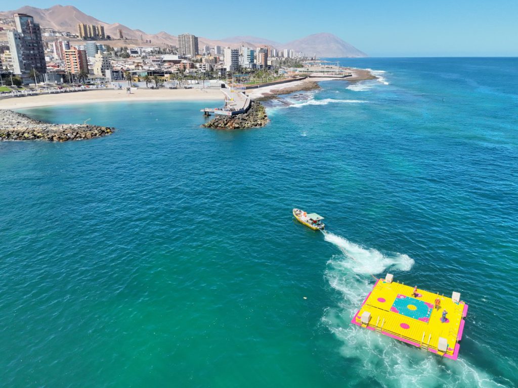 Regresa histórica balsa al Balneario Municipal de Antofagasta tras cinco años de abandono Regresa histórica balsa al Balneario Municipal de Antofagasta tras cinco años de abandono
