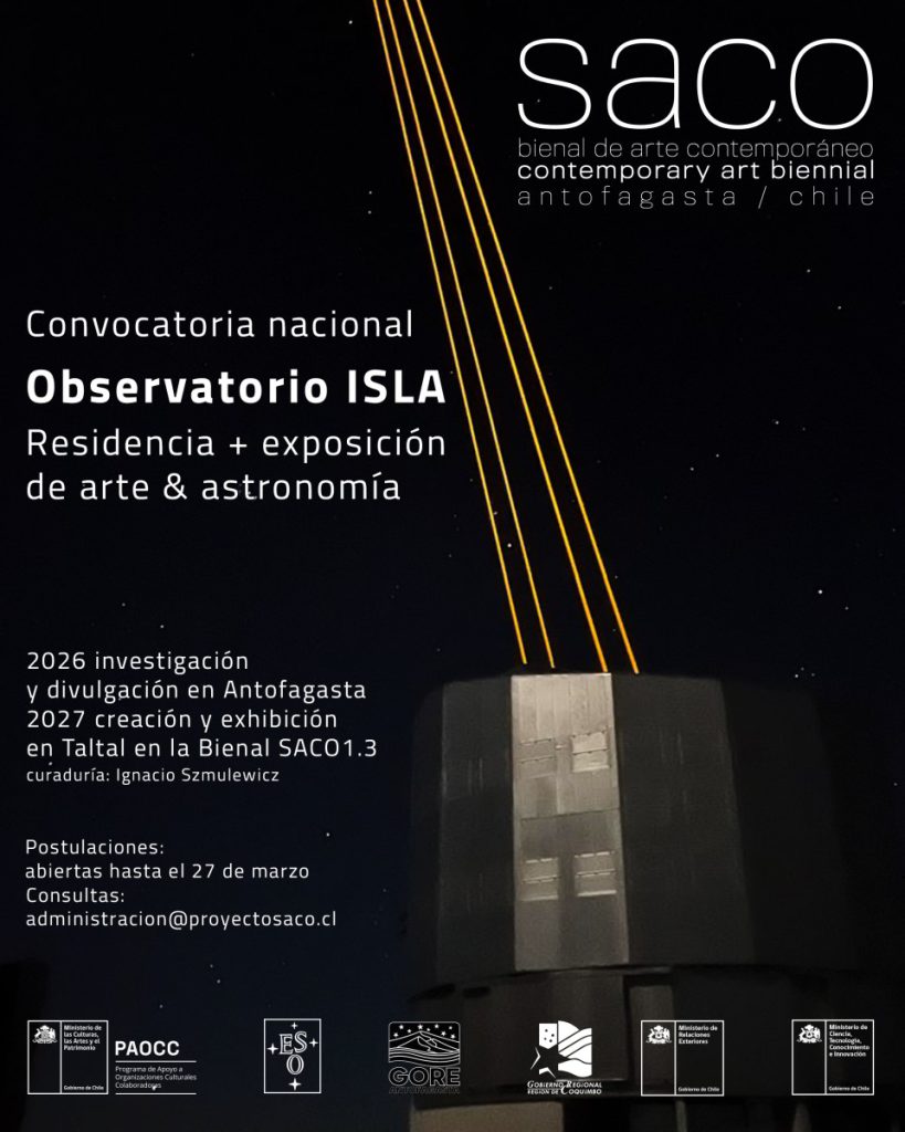 Observatorio ISLA: Abren convocatoria a nueva residencia de arte y astronomía