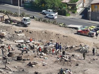 Operativo Municipal con vigilancia t&aacute;ctica y drone para atacar quemas ilegales en Sector La Chimba