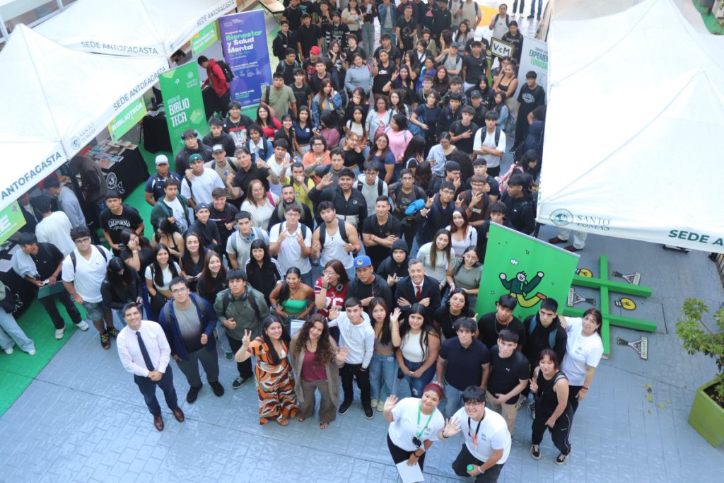 Más de 2 mil estudiantes nuevos de Santo Tomás recibieron inducción en Antofagasta