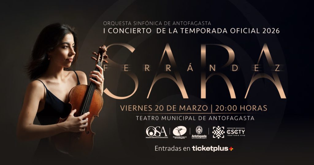 La Orquesta Sinfónica de Antofagasta abre su Temporada 2026 con destacadas invitadas internacionales La Orquesta Sinfónica de Antofagasta abre su Temporada 2026 con destacadas invitadas internacionales