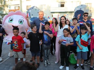 Municipalidad de Antofagasta inaugura renovado espacio de juegos en plazoleta Uruguay