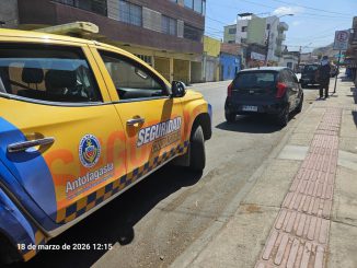 Patrulla OS-14 y carabineros recuperan &ldquo;city car&rdquo; con patentes adulteradas y borradas desde vidrios en Antofagasta