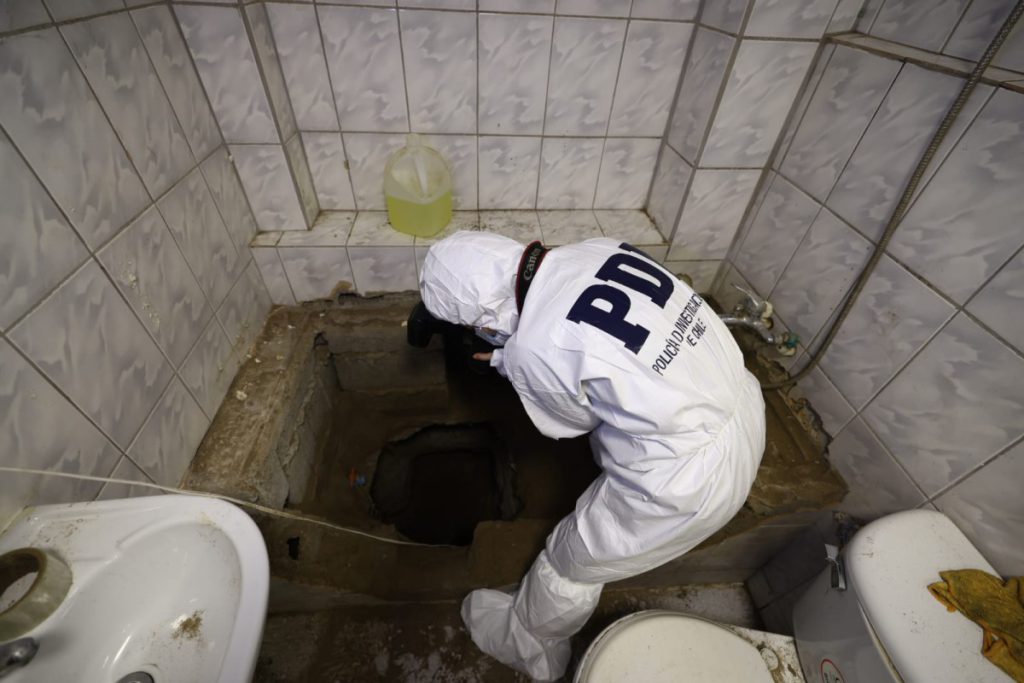 PDI frustra millonario robo a empresa de valores en Antofagasta: banda había excavado túnel hacia bóveda