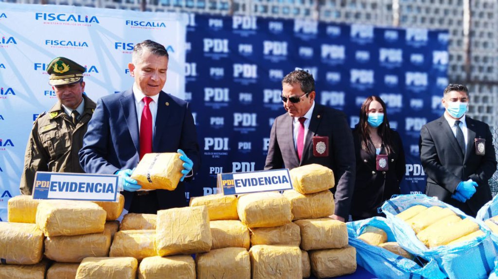 En la Región de Antofagasta concretan importantes golpes al narcotráfico: hay cinco detenidos y 2,8 toneladas de drogas incautadas