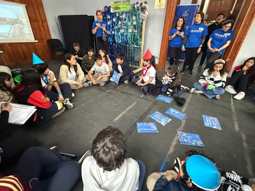 Niñas, niños y adolescentes participaron en la primera “Escucha Creativa 2026” de Cecrea Antofagasta
