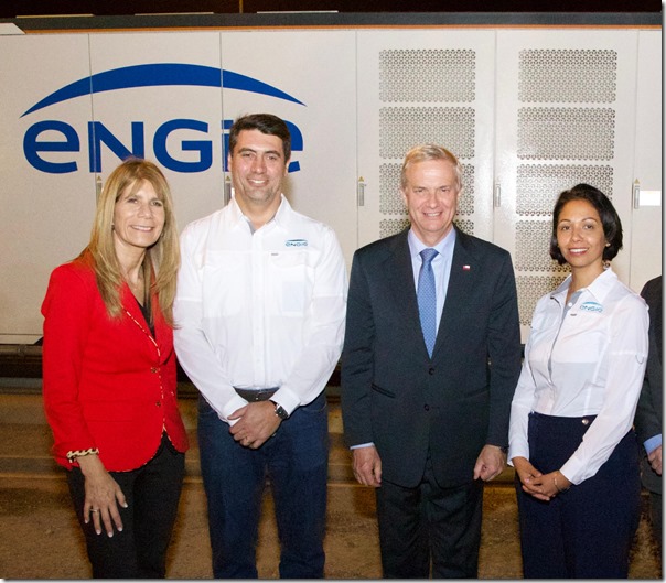 Foto en la inauguraci&oacute;n del Complejo Energ&eacute;tico Tocopilla - ENGIE Chile