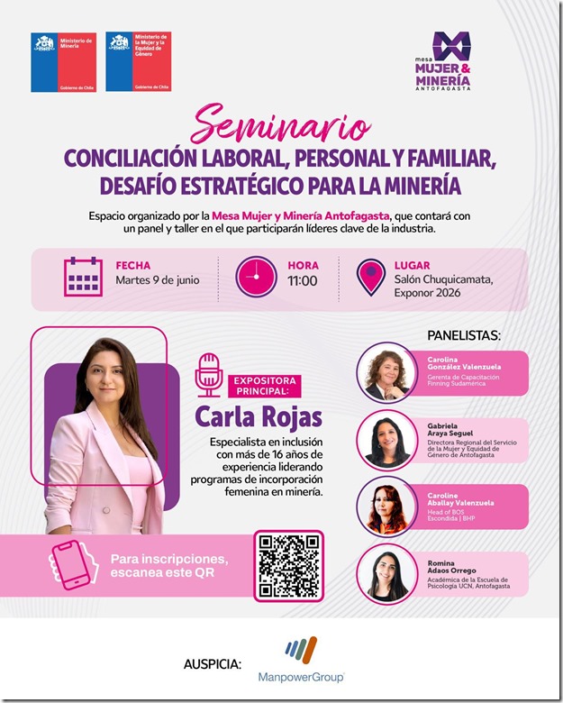 Seminario Mujer y Miner&iacute;a