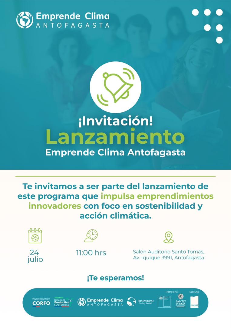 EMPRENDE CLIMA ANTOFAGASTA ABRE POSTULACIONES E INVITA AL LANZAMIENTO DE SU PROGRAMA DE FORMACIÓN Emprendedores locales participando en taller de sostenibilidad en Antofagasta