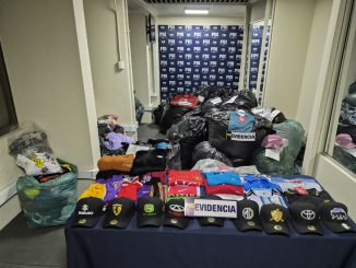 PDI desarticula puntos de venta de productos falsificados en Calama e incauta mercadería avaluada en más de $484 millones