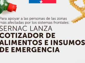 Interfaz del cotizador de precios del SERNAC para productos de primera necesidad