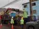 Brigadas de CGE trabajando en la reparación de redes eléctricas tras las lluvias en Antofagasta