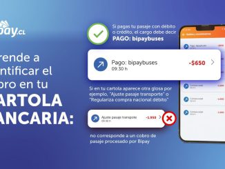 Usuario pagando pasaje de micro en Antofagasta usando tarjeta bancaria en un validador Bipay